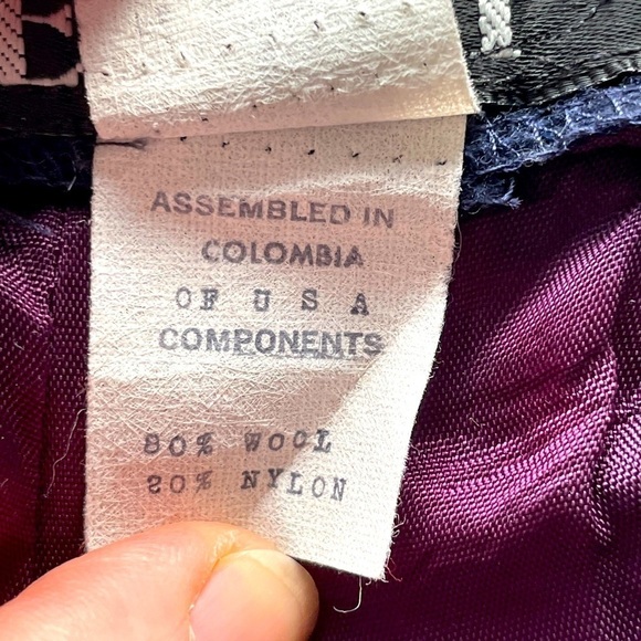 Vintage High-Waisted Wool Trousers – Size 9/10 - Picture 10 of 13